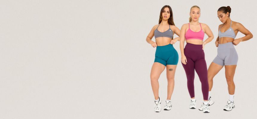 Leggings, pantalones cortos y sujetadores