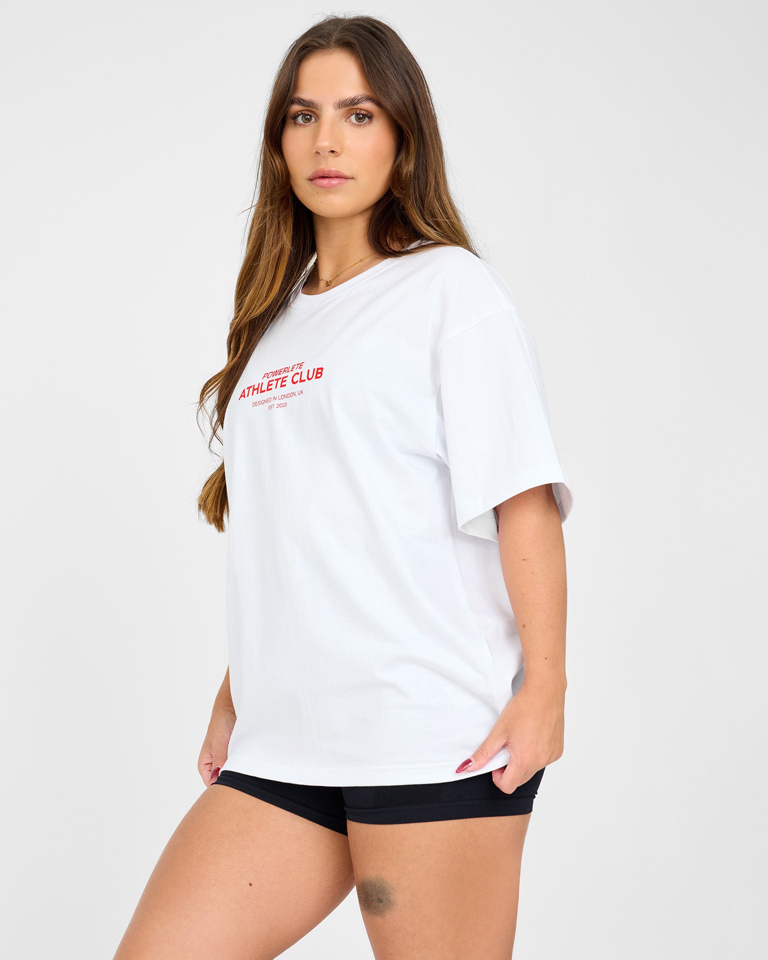 Athlete Club överdimensionerad T-shirt