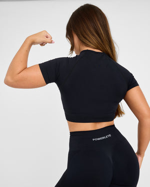 Evolve Seamless SS Crop Top