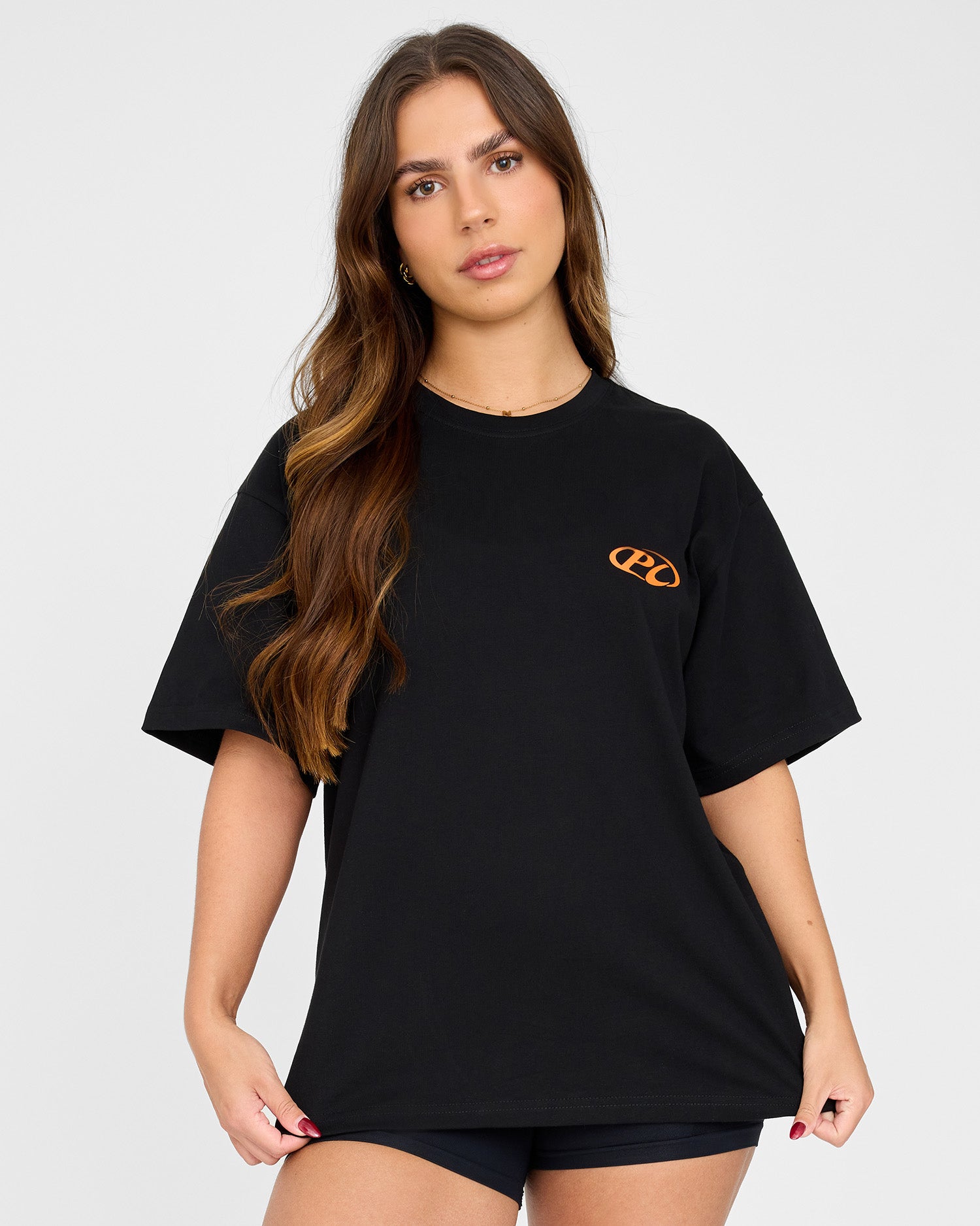 PL Överdimensionerad T-shirt