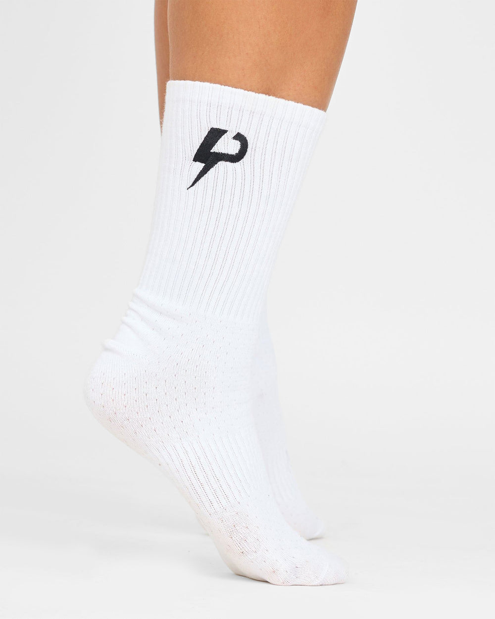 Premium Embroidered Logo Crew Socks