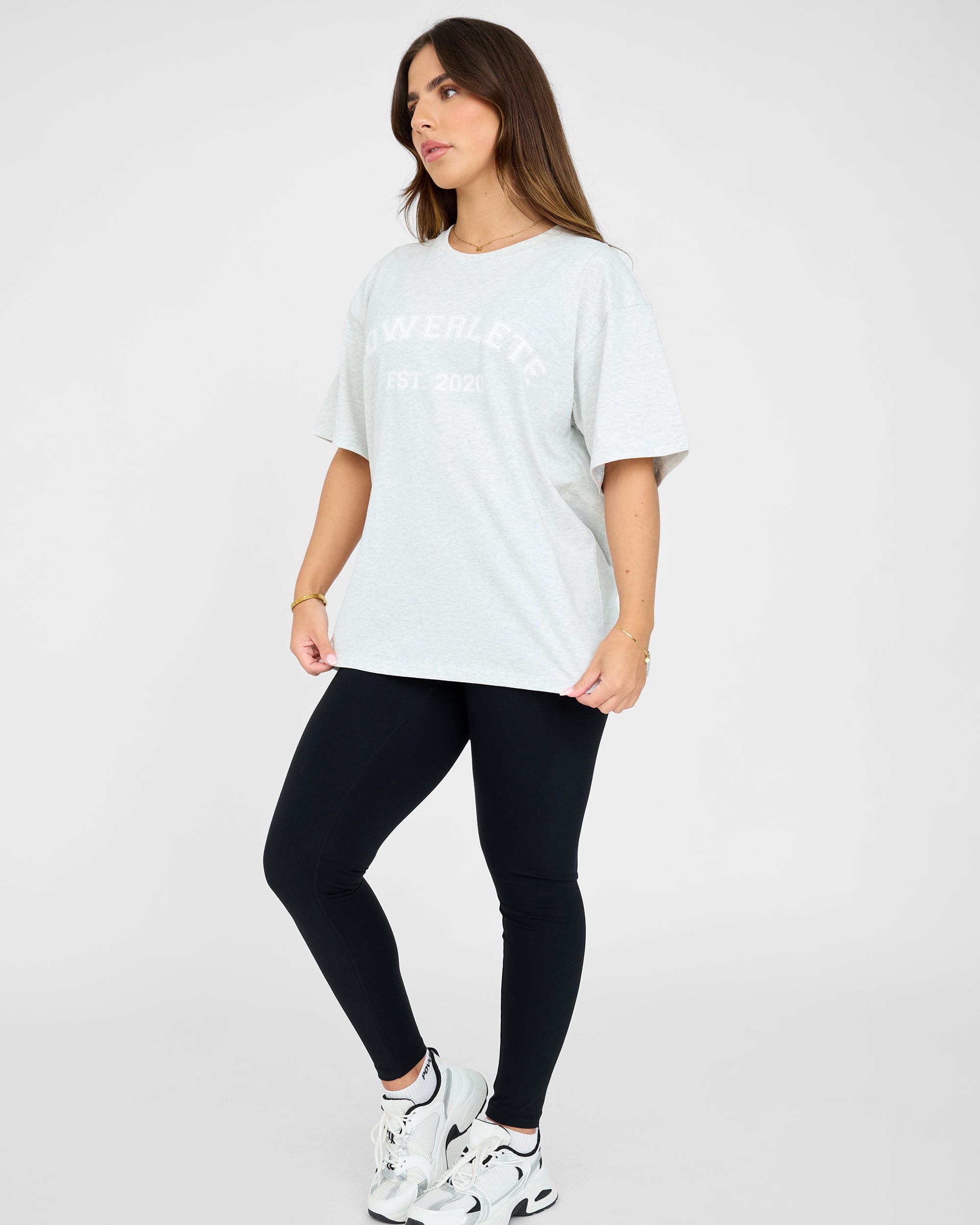 Varsity överdimensionerad t-shirt